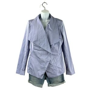 Lafayette 148 Blazer Womens‎ Size 8 Stardust Draped Lightweight Jacket